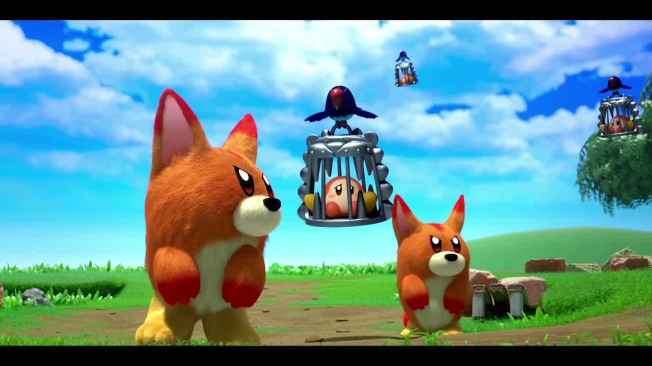 Kirby et le Monde Oublié – Soluce du niveau "Point d'arrivée" (introduction)