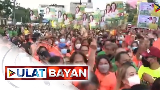 Mga kandidato sa local positions sa Cebu city, mainit na sinalubong ng mga tagasuporta