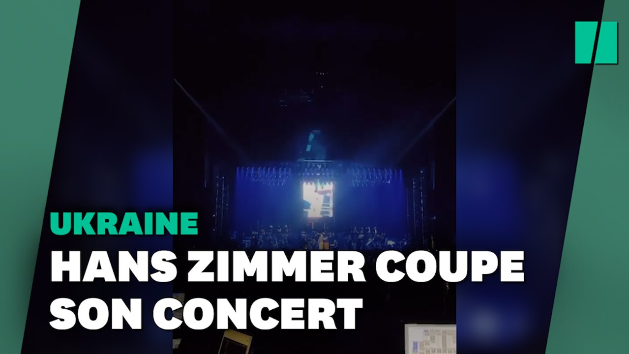 En plein concert, Hans Zimmer diffuse la vidéo d'un pianiste ukrainien jouant sous les sirènes