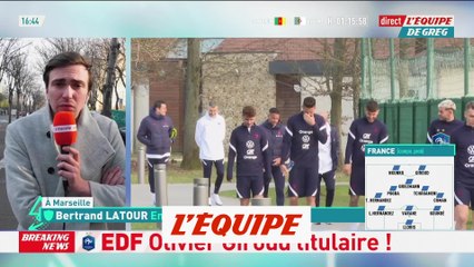 Mbappé sur le banc et Giroud titulaire contre la Côte d'Ivoire ? - Foot - Bleus