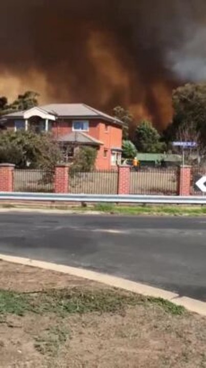 Mount Clear flames