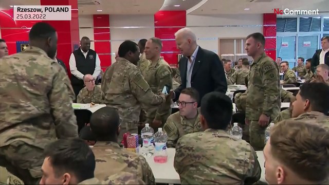 Πολωνία: Ο Τζο Μπάιντεν σε προκεχωρημένο φυλάκιο του ΝΑΤΟ, 80 χλμ. από τα ουκρανικά σύνορα