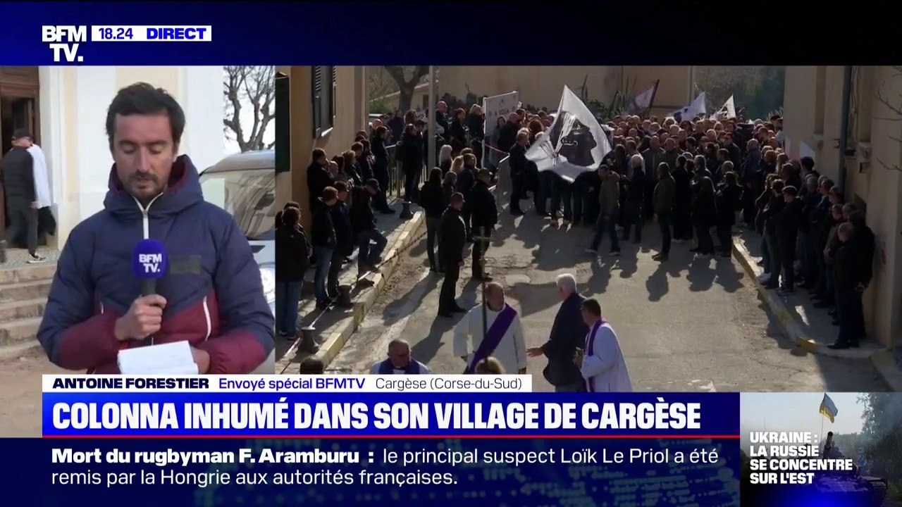 À Cargèse, plusieurs milliers de personnes rendent hommage à Yvan Colonna