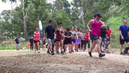 First start at Wallaby Track Park Run