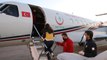 Kars'ta rahatsızlanan çocuk ambulans uçakla Adana'ya getirildi