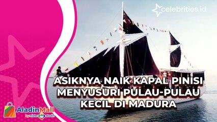 Asiknya Naik Kapal Pinisi Menyusuri Pulau-Pulau Kecil di Madura