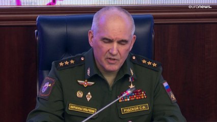 Descargar video: Ucrania | El ejército ruso anuncia el desplazamiento de sus tropas hacia la región del Donbás