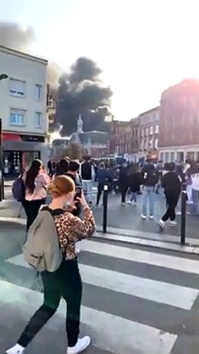 Incendie en gare de Valenciennes (2/3)