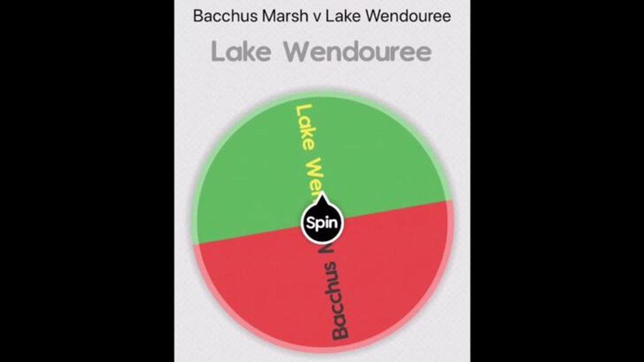 Bacchus Marsh v Lake Wendouree