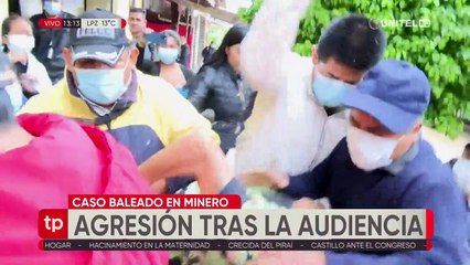 Familiares de Wilson Ledezma golpearon al brasileño acusado de haberlo asesinado (1)