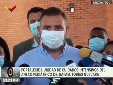 Anzoátegui | Reactivan Unidad de Cuidados Intensivos del anexo pediátrico Dr. Rafael Tobías Guevara