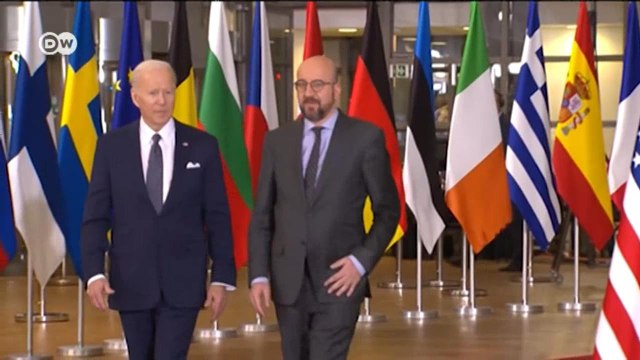 Удар ЕС по кошельку Путина, или Как США помогут ЕС обойтись без российского газа (25.03.2022)