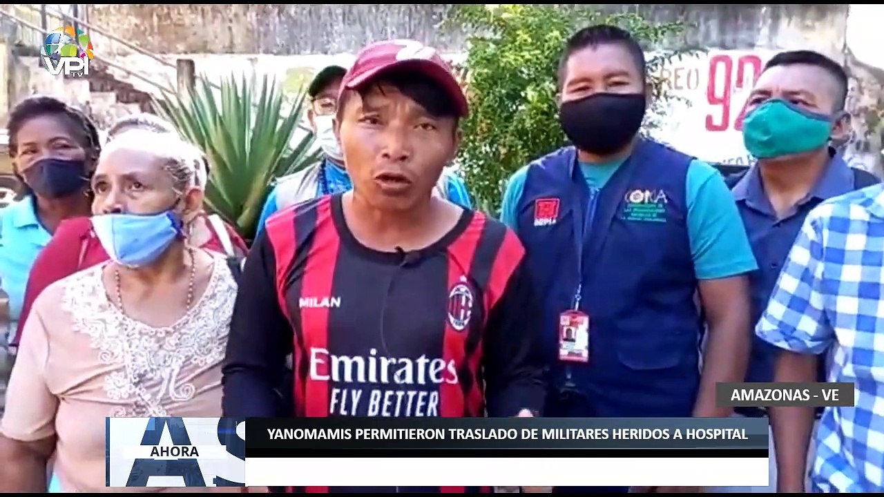 Yanomamis permitieron traslado de militares heridos a hospital de #Amazonas - #25Mar - Ahora