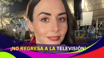 Zuria Vega revela las razones por las que aún no regresa a las telenovelas