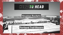 Houston Rockets At Portland Trail Blazers: Moneyline, March 25, 2022