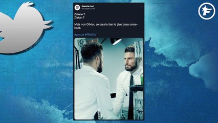 Le retour fracassant d'Olivier Giroud met le feu à la Twittosphère !