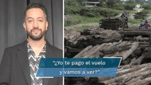 Chumel reta a simpatizante de 4T documentar tala de árboles por Tren Maya