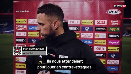 Qualifs CdM 2022 - Arnautovic : "Si nous avions ouvert le score, le match aurait été différent"
