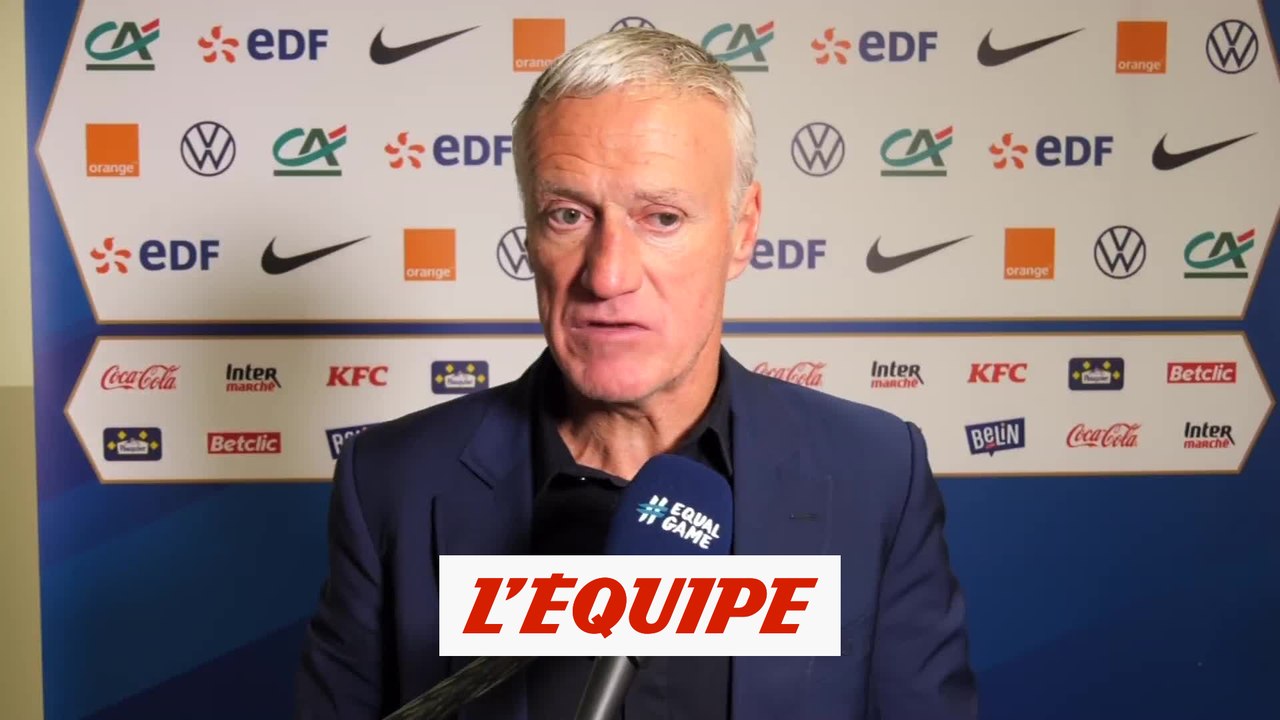 Deschamps : « C'est bien d'avoir ce genre de matches » - Foot - Amical - Bleus