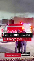 Las amenazas: El Omega y el CJNG.
