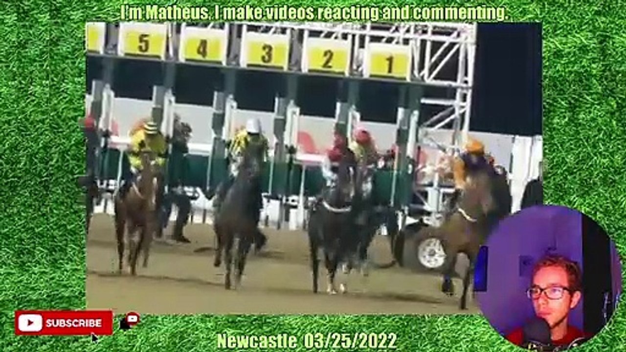 Newcastle FULL RACES  03/25/2022 - Horse Bet Reaction