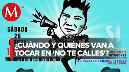 Festival 'No te calles' no es pro AMLO, es pro consulta: organizador