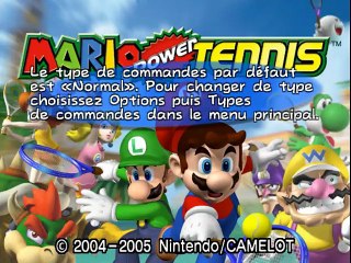 Mario Power Tennis online multiplayer - ngc
