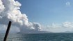 Cloud of smoke from Taal Volcano as of March 26, 8:30 am