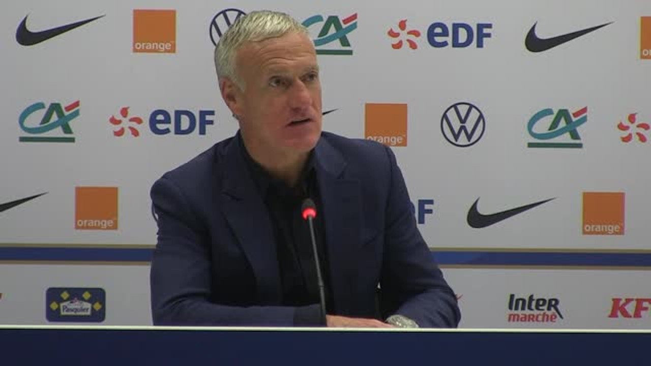 Bleus - Deschamps : "Tchouaméni ? C'est du haut niveau"