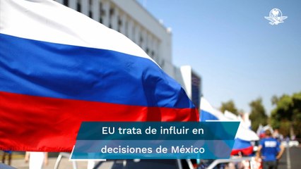 Rusia responde a Ken Salazar: inaceptable que EU trate de influir con quién se relaciona México