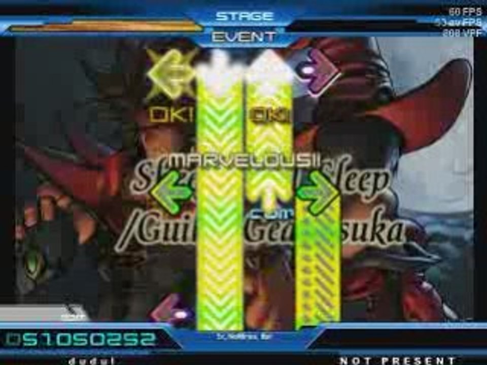 StepMania Sheen will sleep