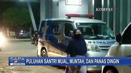 43 Santri Dilarikan ke RS! Diduga Alami Keracunan Makanan Usai Mual, Muntah, dan Panas Dingin