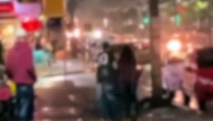 Vídeo flagra jovem sendo espancado no Centro