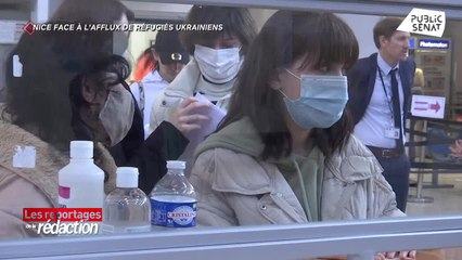 Nice, porte d'entrée des réfugiés ukrainiens, s'organise et appelle à la solidarité - Les reportages de la rédaction (25/03/2022)