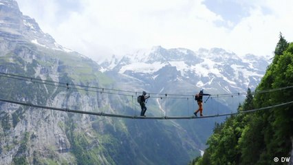 Axel am Limit: 600 Meter über dem Abgrund