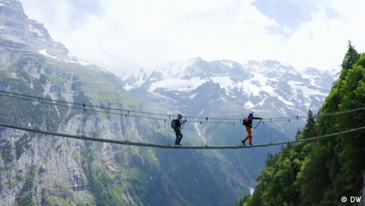 Axel am Limit: 600 Meter über dem Abgrund