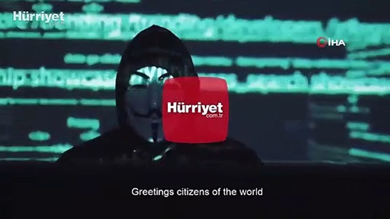 Anonymous'dan, Rusya Devlet Başkanı Putin’e sert mesaj