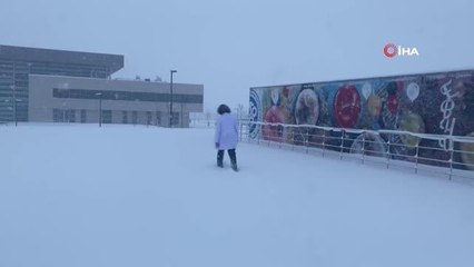 Sağlık çalışanlarına yönelik şiddete, kar altında tepki
