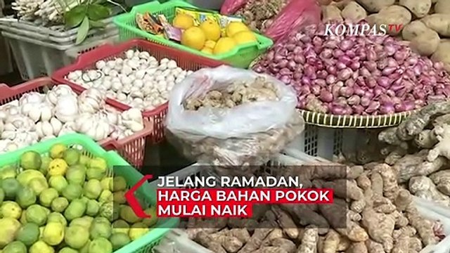 Jelang Ramadan Harga Bahan Pokok Mulai Naik, Daging Ayam Signifikan