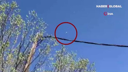 Texas'ta gökyüzünde korkunç anlar! Helikopter savrularak böyle düştü