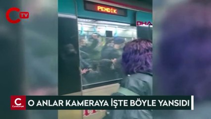 Marmaray'da maske tartışması