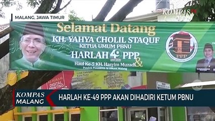 Jelang Harlah PPP ke-49 di Kota Malang, Ketum PBNU Dipastikan Hadir