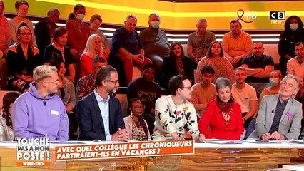 Gilles Verdez avoue son attirance physique pour Guillaume Genton sur le plateau de Touche pas à mon poste