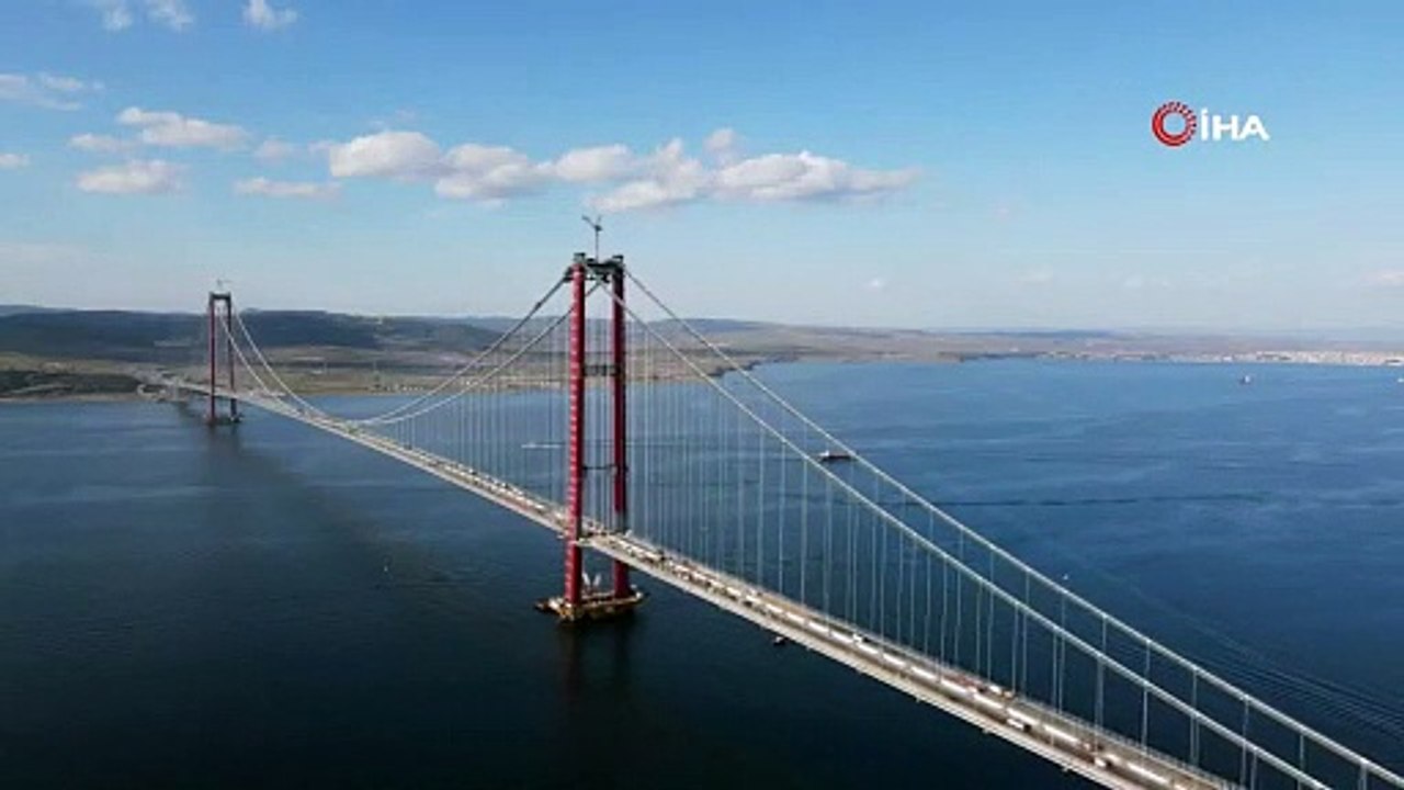 1915 Çanakkale Köprüsü'nde 1 haftalık ücretsiz geçiş süresi bitti