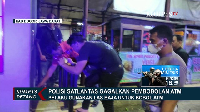 Kawanan Pencuri Hampir Bobol Mesin ATM dengan Las Baja, Satlantas Polres Bogor Hentikan Aksi!