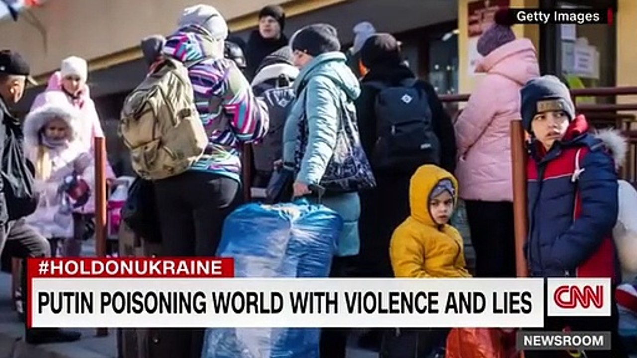 'Deranged alternate reality' Acosta reacts to Putin's pro-war rally