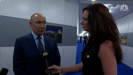 Full Interview President Vladimir Putin - Russian Energy Week  CNBC International