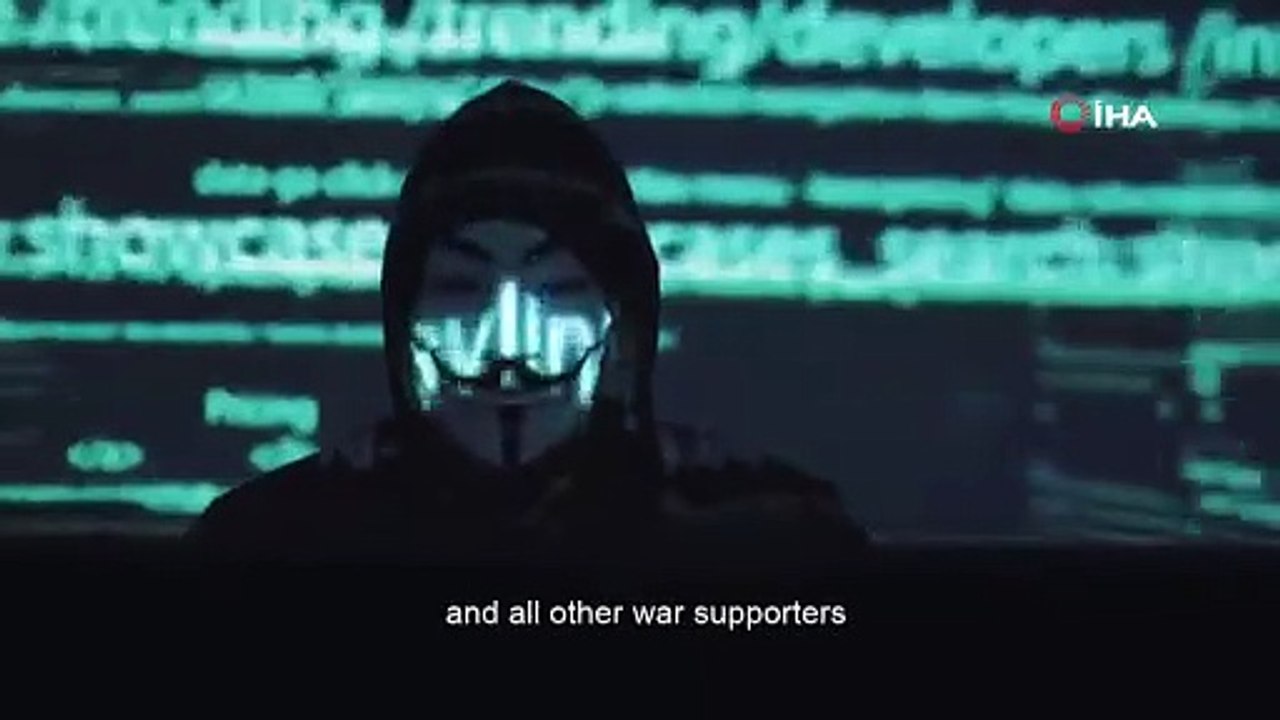 Anonymous'dan, Rusya Devlet Başkanı Putin'e sert mesaj