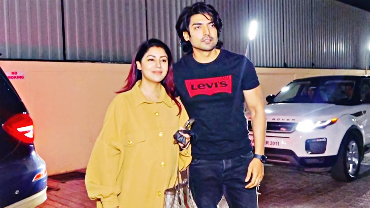 Gurmeet Choudhary With Wife Debina Bonnerjee Sn...