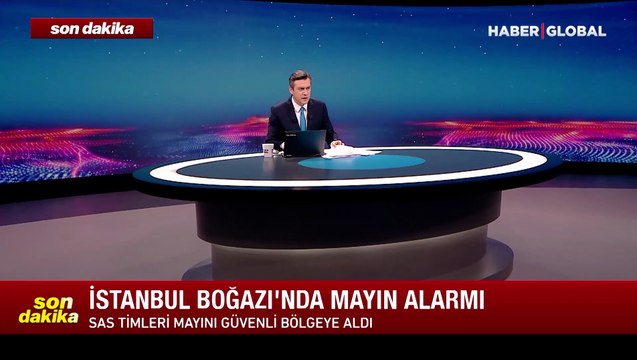 Son dakika! İstanbul Boğazı girişinde mayın alarmı